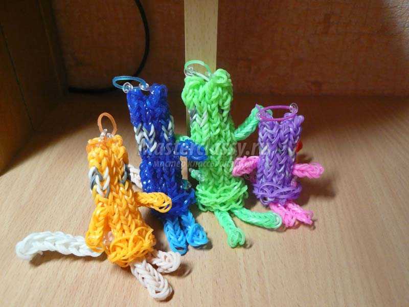 плетение из резинок фигурки животных