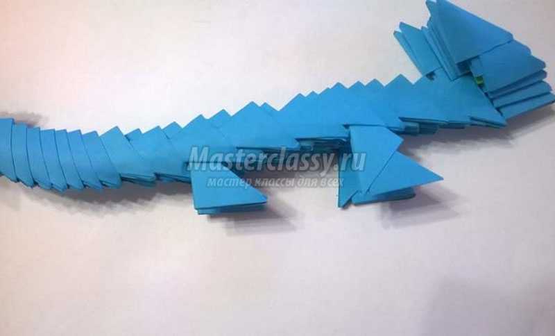 модульное оригами дракон ночная фурия