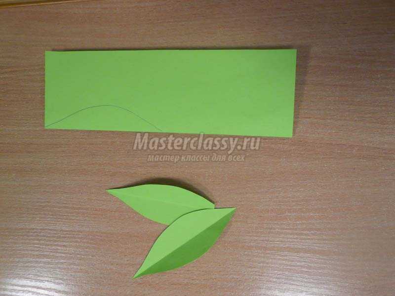 конструирование цветов из бумаги