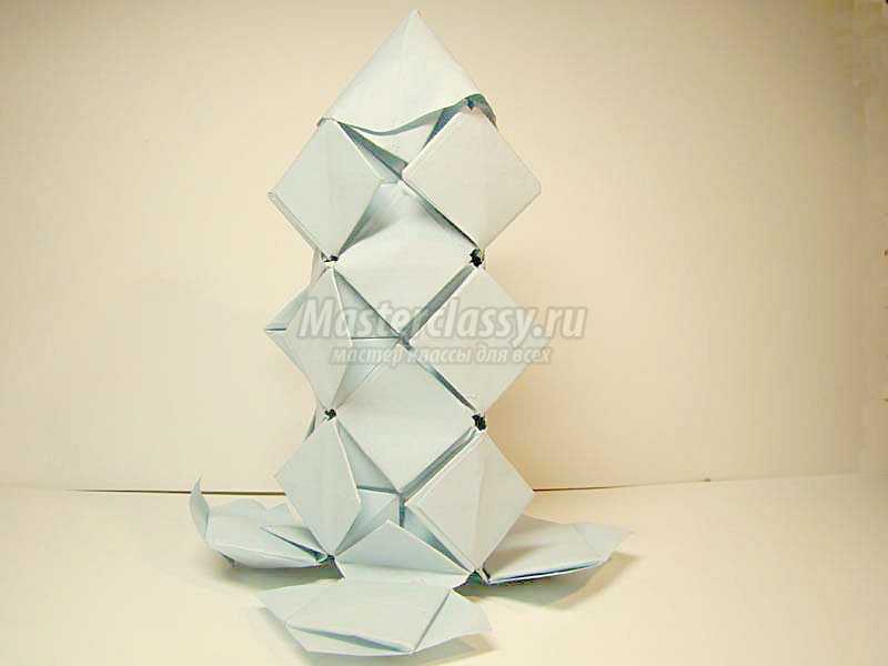 оригами из бумаги ракета