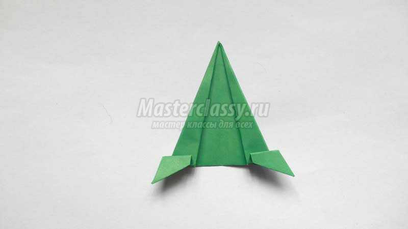 оригами из бумаги лягушка