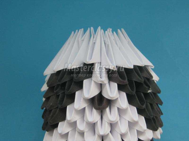 как сделать оригами панду