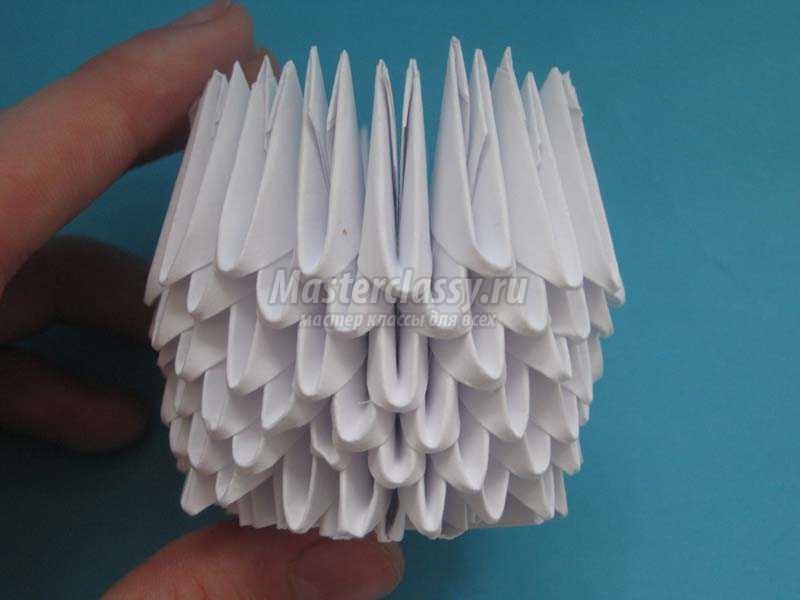 модульное оригами панда