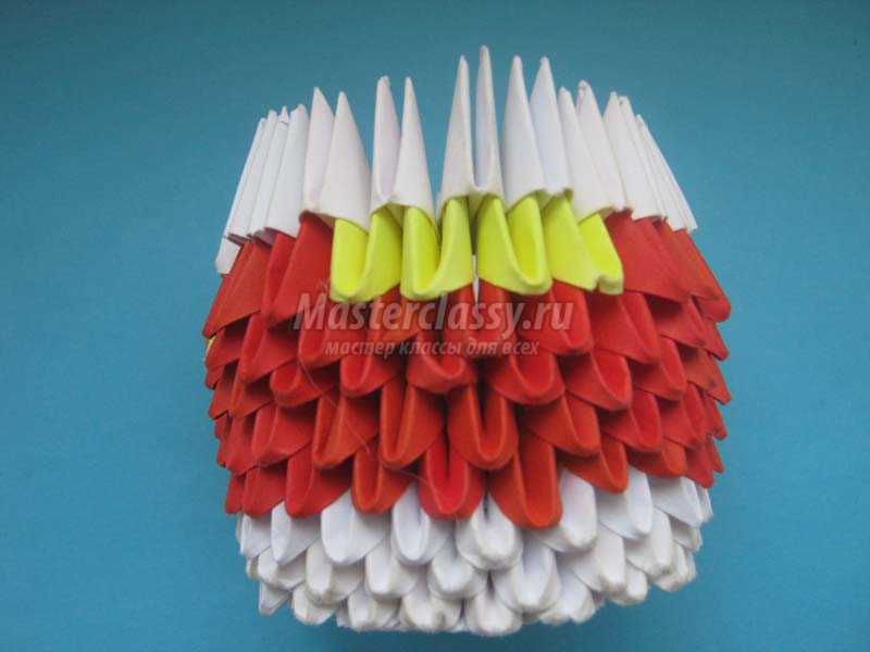 модульное оригами китти сборка