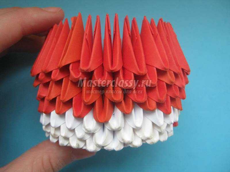 модульное оригами китти схема