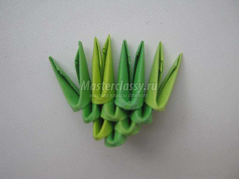 оригами кактус