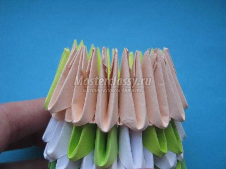 кукла в технике модульно оригами