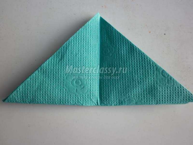 Как сделать оригами из бумажных салфеток своими руками?