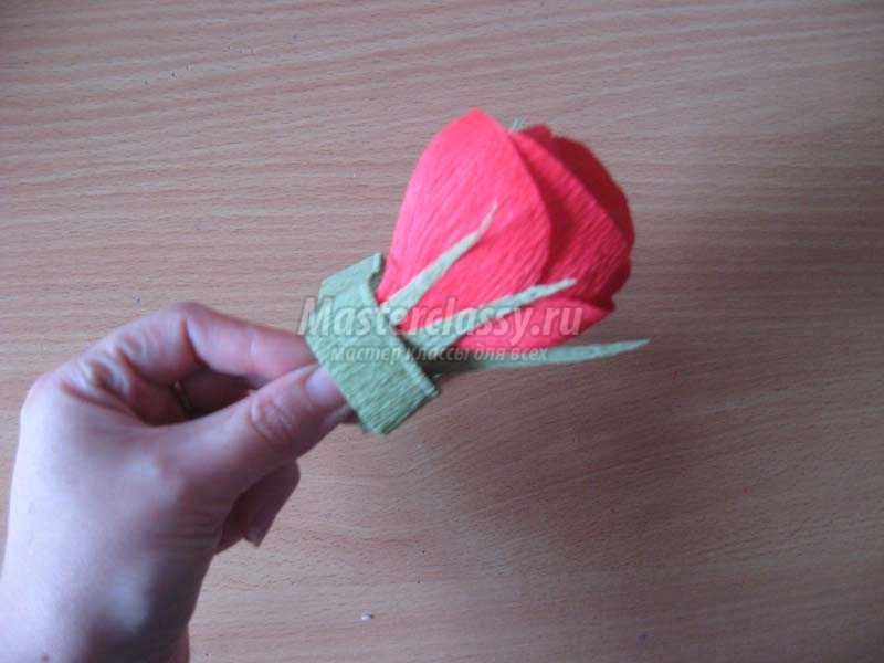 как сделать конфету розу из гофрированной бумаги