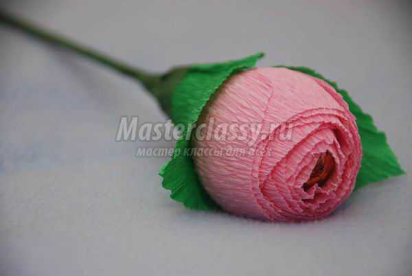 Английские розы из конфет пошагово