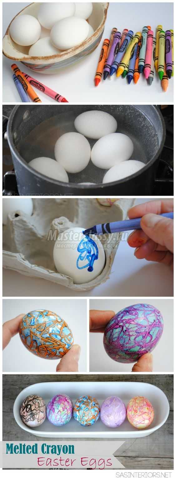Пасхальные яйца: мастер класс с фото