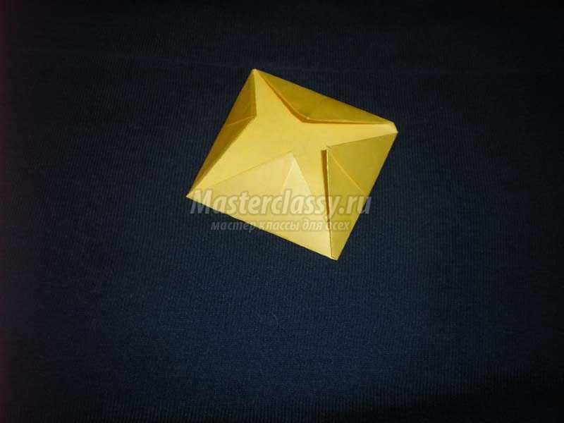 оригами кораблик из бумаги