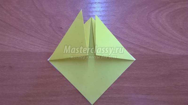 оригами рыбка схема