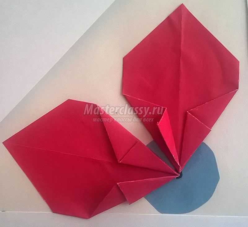 оригами цветов из бумаги