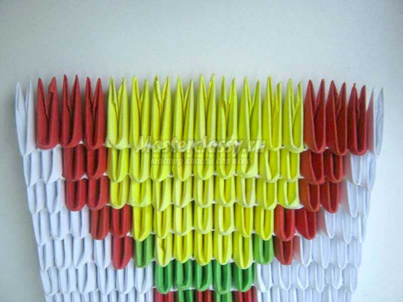 оригами из бумаги сова