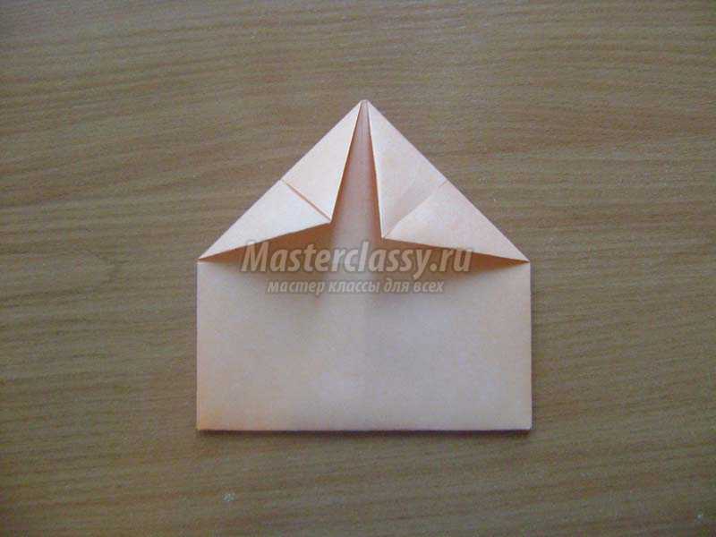 лисичка оригами для детей