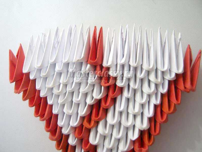 как сделать оригами сердечко