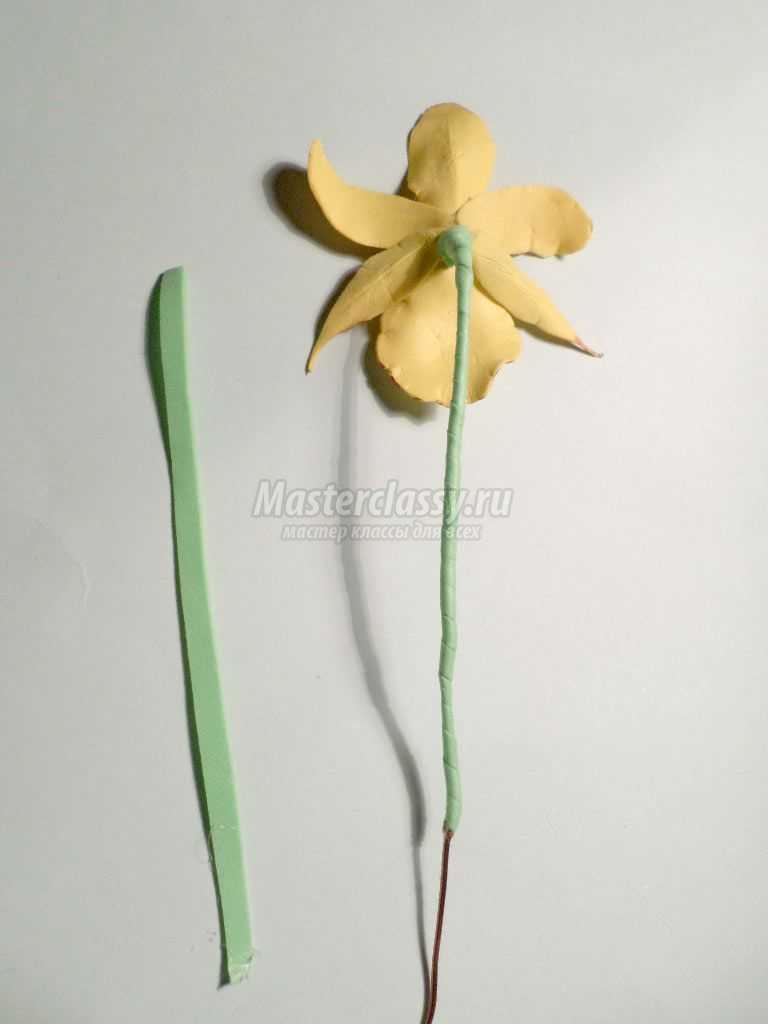 орхидея из фоамирана своими руками