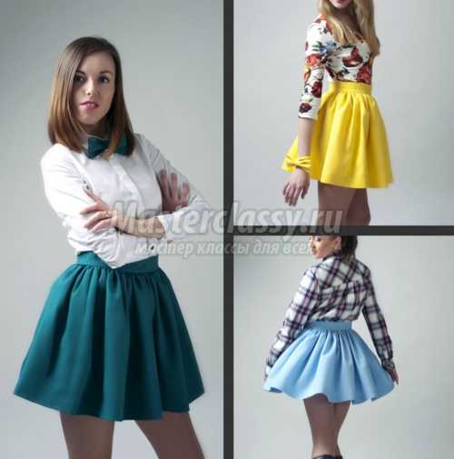 Как сшить юбку для девочки: пошаговые мастер-классы с фото