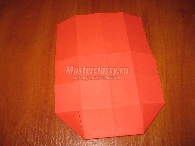 валентинка оригами коробочка