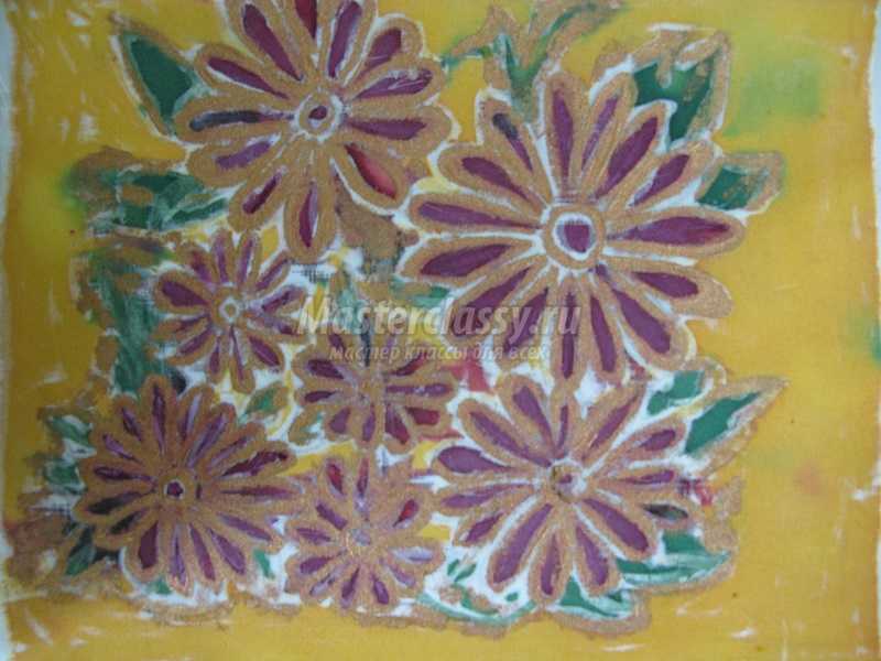 рисунки для батика цветы