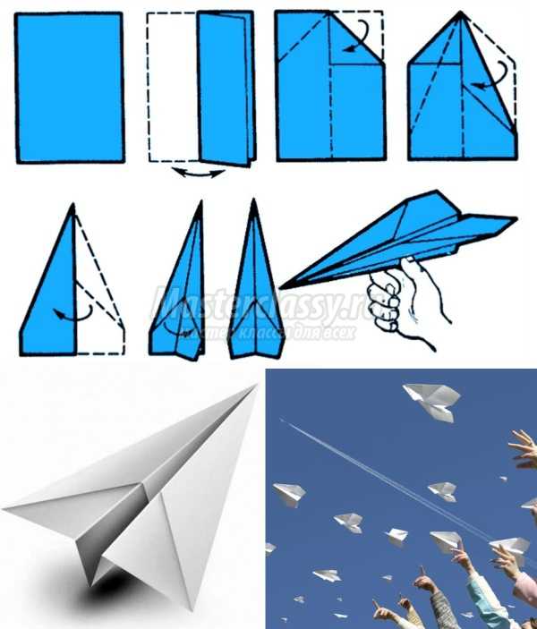 Как сделать из бумаги самолет который летает