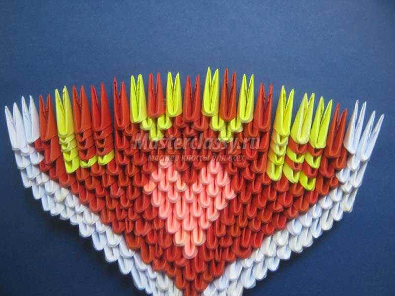 как сделать оригами сердце