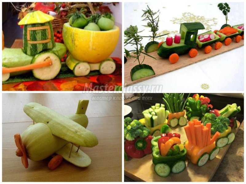 Поделки идеи на Осень Осенние из овощей фруктов
