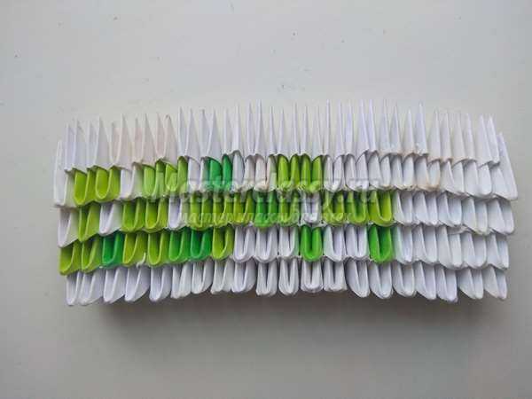 Розочка из бумаги оригами