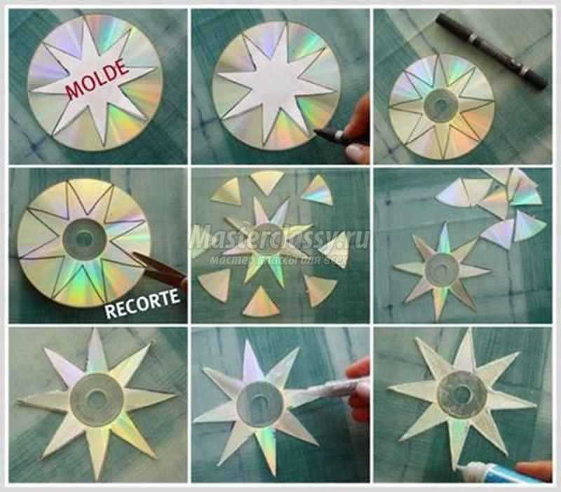Поделки из дисков своими руками