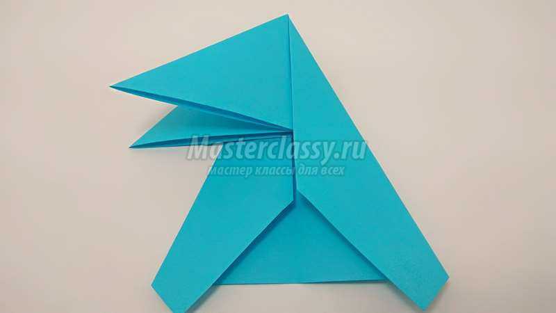 Самолетик оригами