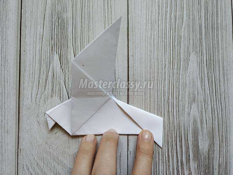 оригами - голубь