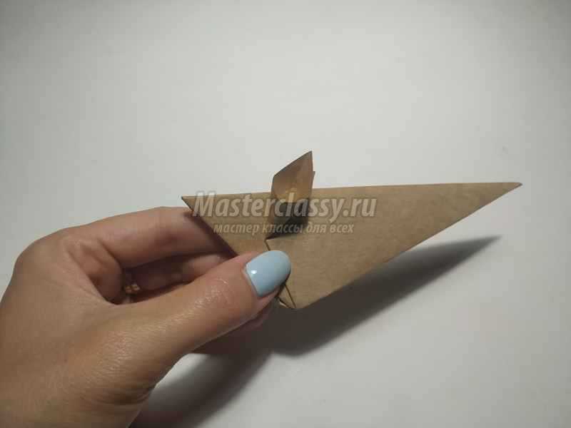Простая мышка оригами